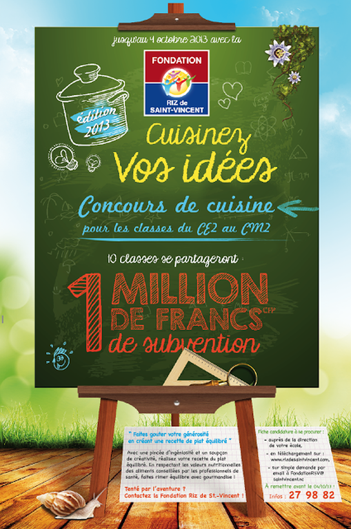 Concours de la Fondation Riz de Saint-Vincent !