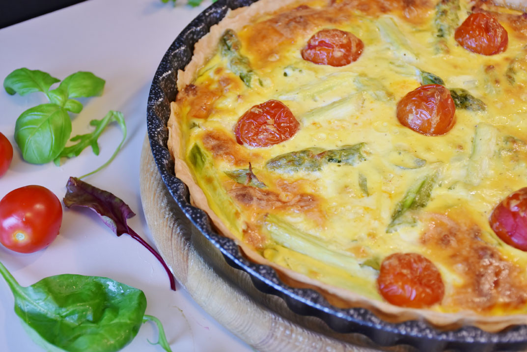 Recette de la Quiche sans pâte