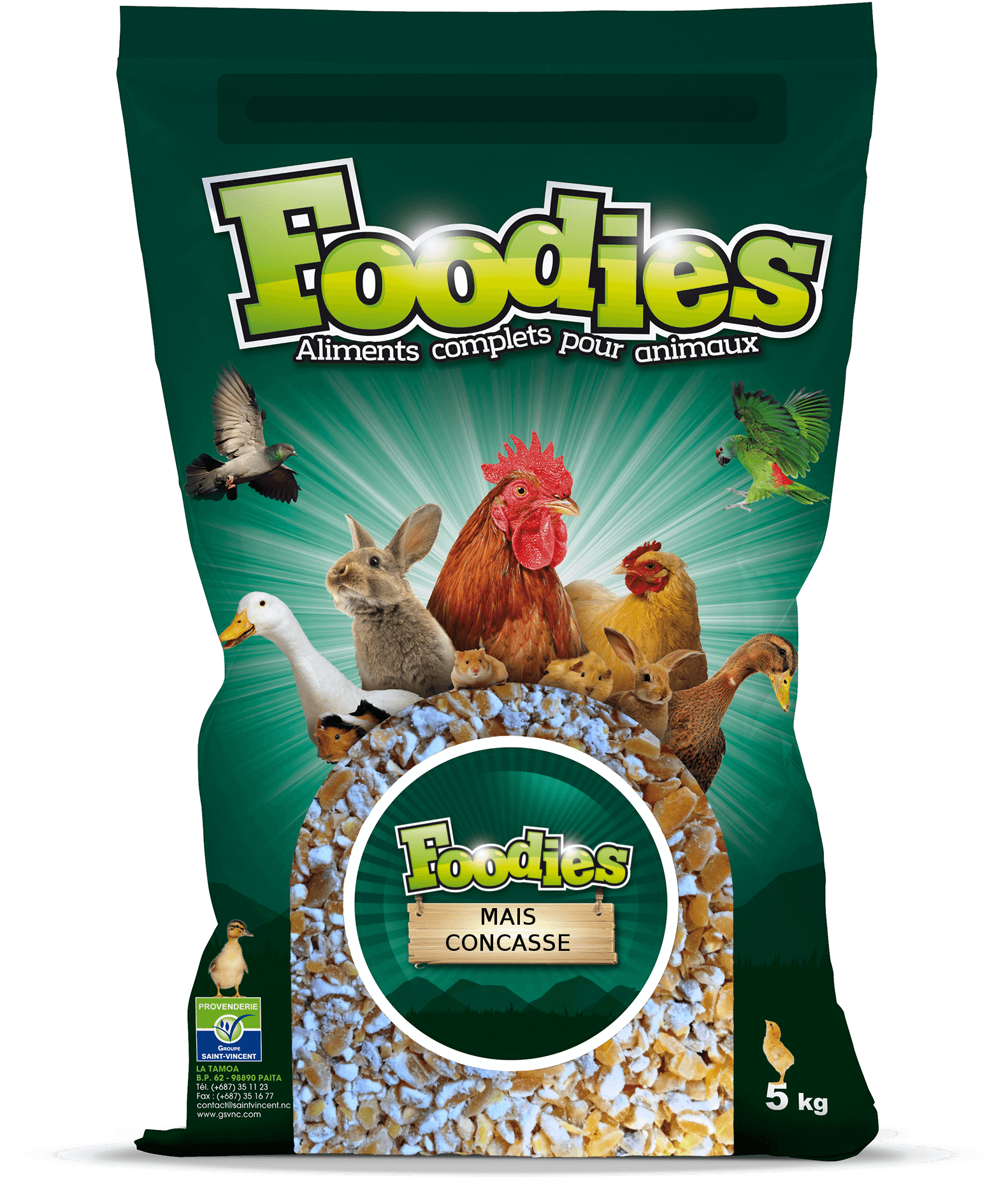 Maïs Concassé Foodies